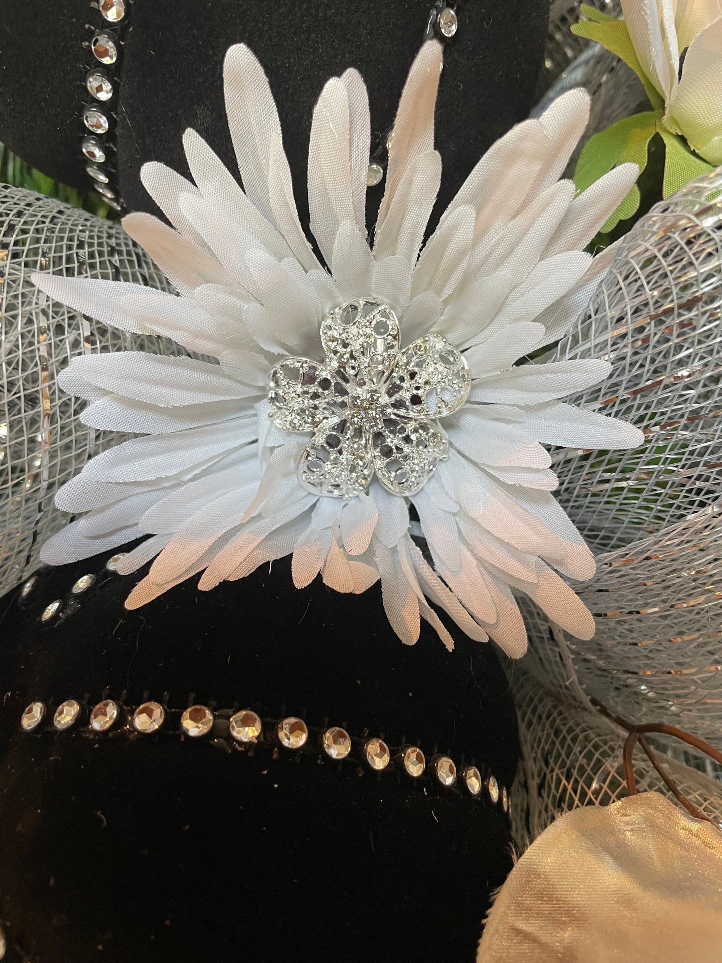 Halloween bling front door wreath, Thanksgiving gift, Fall pumpkin decor, Glam Harvest decor, Autumn mantle decor, Halloween party decor.