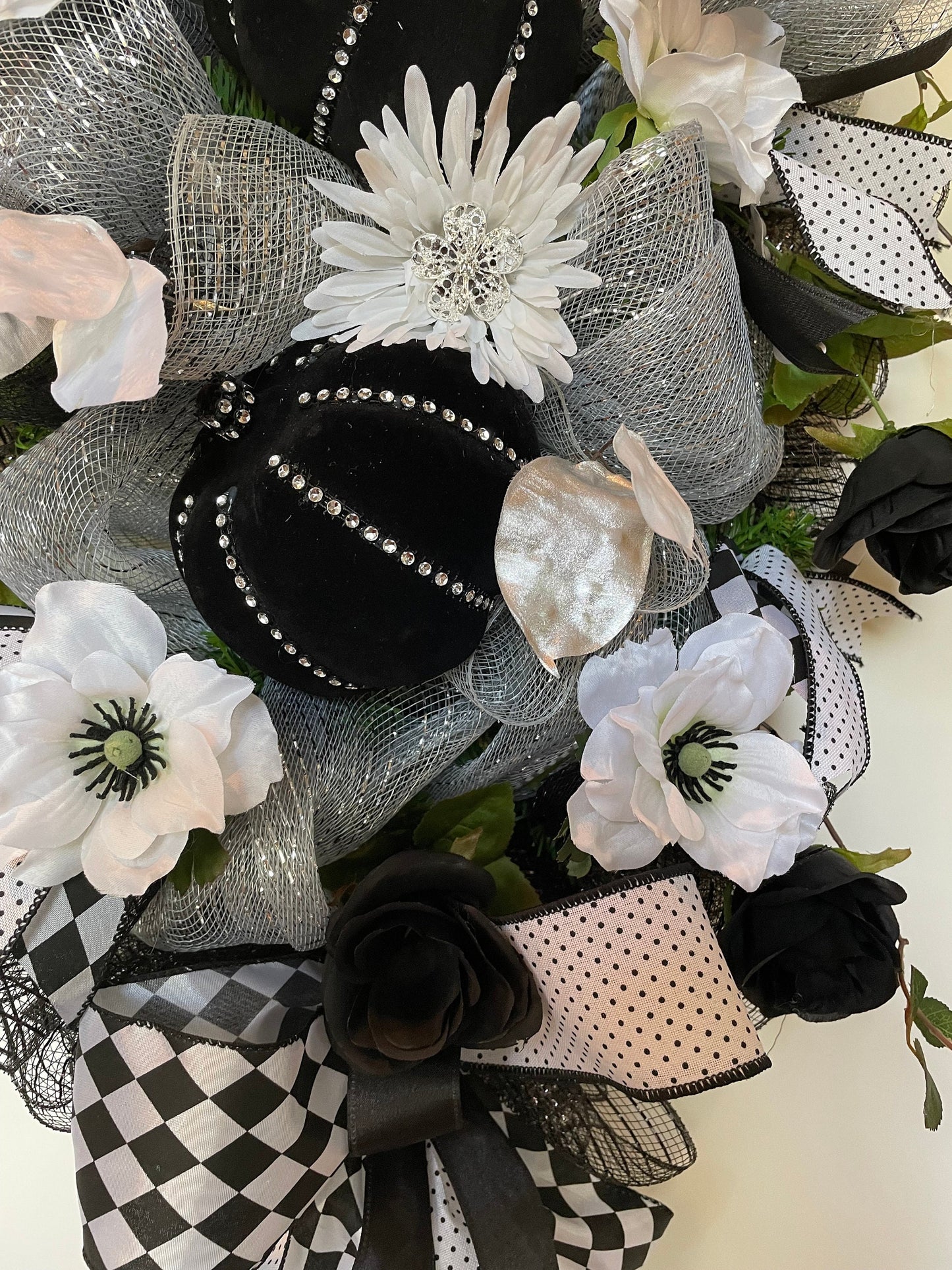 Halloween bling front door wreath, Thanksgiving gift, Fall pumpkin decor, Glam Harvest decor, Autumn mantle decor, Halloween party decor.