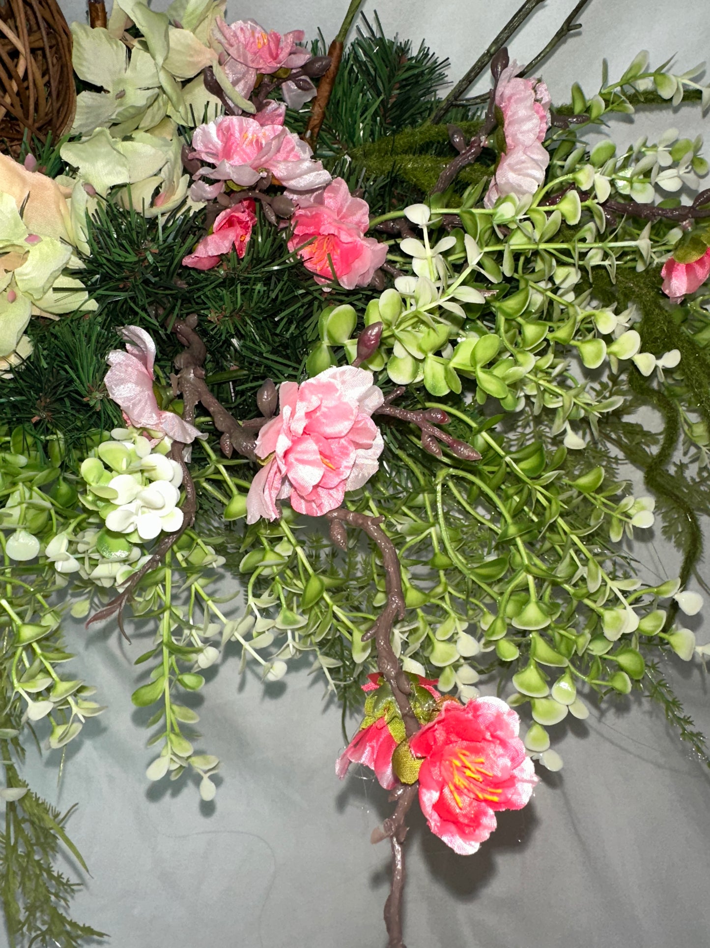 Styled in Seconds™ Designer Spring Mantel Styling Set – 3 Piece Easter Bunny Fireplace Collection