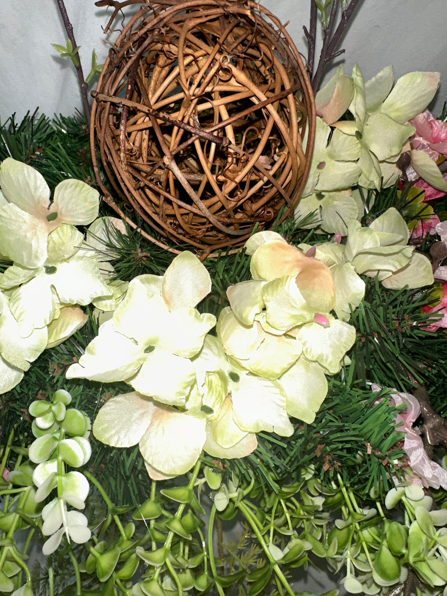 Styled in Seconds™ Designer Spring Mantel Styling Set – 3 Piece Easter Bunny Fireplace Collection