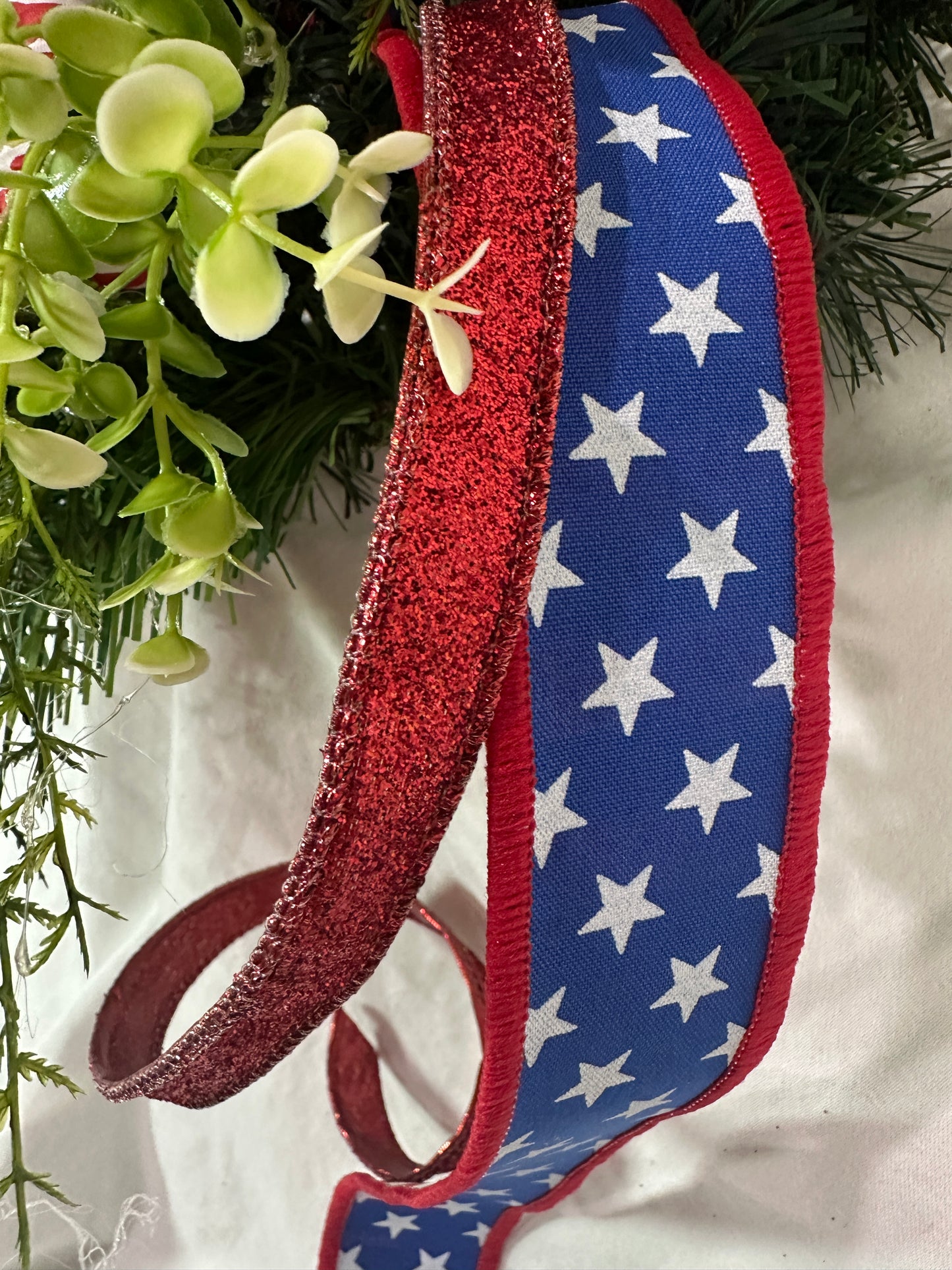 Patriotic Mantel Decor Set – 3-Piece Uncle Sam Hat & Drum